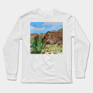 Organ Pipe Cactus National Monument in Arizona Long Sleeve T-Shirt